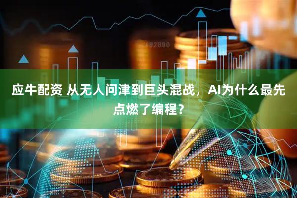应牛配资 从无人问津到巨头混战，AI为什么最先点燃了编程？