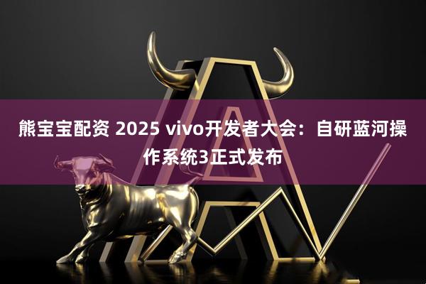 熊宝宝配资 2025 vivo开发者大会：自研蓝河操作系统3正式发布